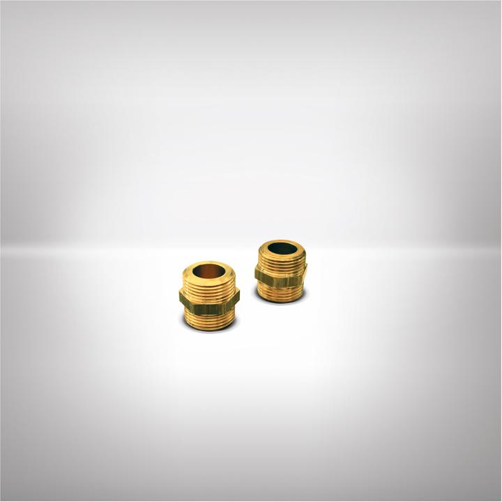 Armacell Nipple DUOSOLAR outer thread 1 "brass (Solar connector)