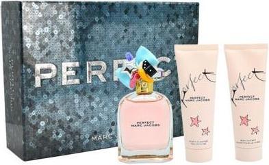 Marc Jacobs Set Perfect, Femei, Eau De Parfum 100ml Lotiune Corp 75ml Gel De Dus 75ml (Eau de Parfum, 100 ml)