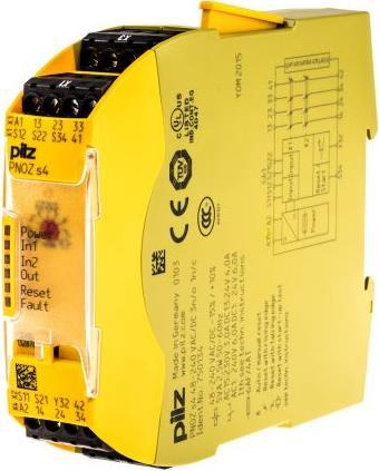 Pilz SIGMA SAFETY RELAY, 48-240V, 3NO 1NC 1SC