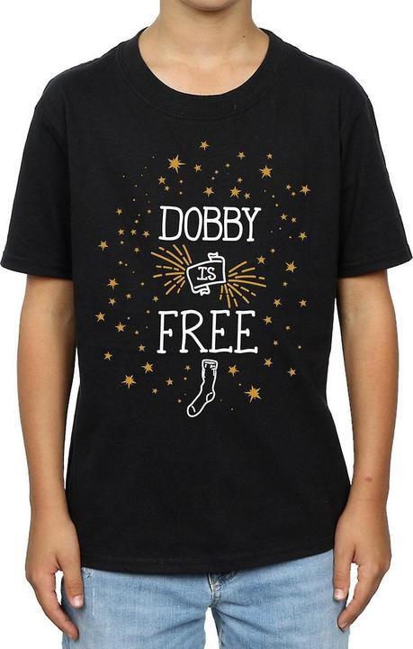 Boys Dobby Is Free Cotton T-Shirt (116)