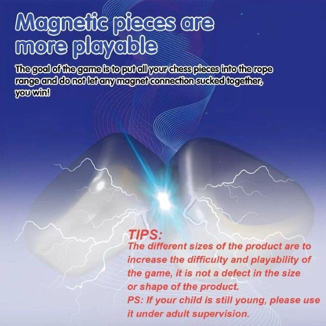 Actual product image MU Classic Magnetic Chess - Magnetsteine verbinden vermeiden