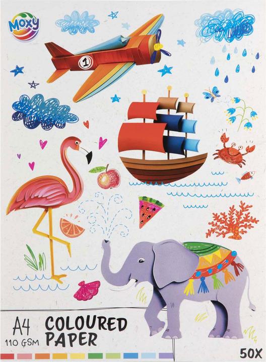 Grafix Carta colorata (50 x)
