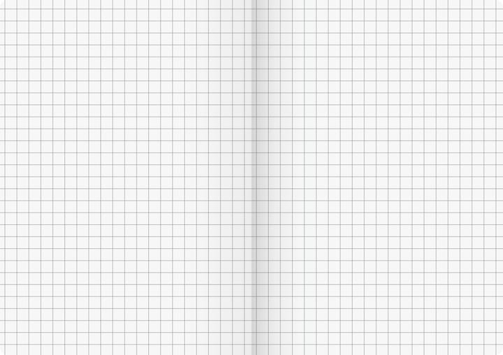Valori nutrizionali e ingredienti Quaderno FACT!plus DIN A6 quadrato nero 96 fogli (A6, Quadretti, Copertina morbida)