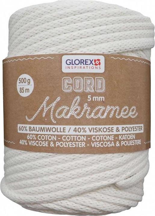 Glorex Cordon de macramé (85 m)