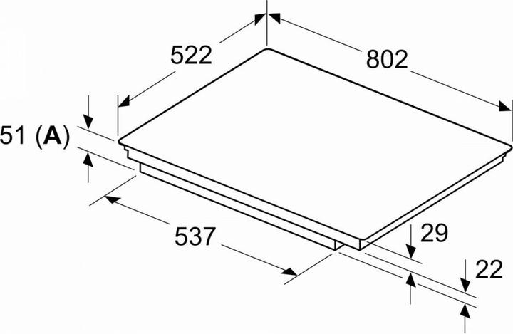Immagine prodotto Bosch Hausgeräte Piano cottura Serie 6 PVS831HB1E Nero Piano cottura a induzione da incasso a 4 zone
