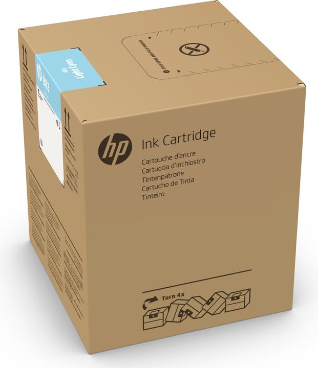 HP 883 5-liter Light Cyan Latex Ink Cartridge (LC)