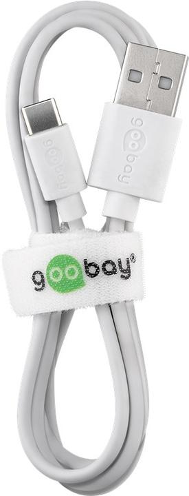 Produktbild Goobay USB A — USB C (0.50 m, USB 2.0)