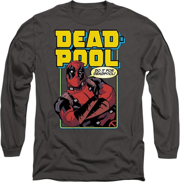 Actual product image Deadpool Unisex Adult Do It For T-Shirt (S)
