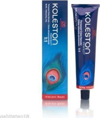 Actual product image Wella Koleston Perfect Hair Colour 55/44 Light Brown and Red Intensive 60ml (55, 44 Light Brown and Red)