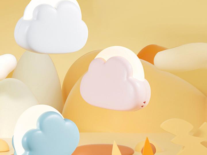 Actual product image VR Shinecon Night light model My little cloud blue