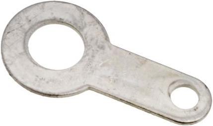 Actual product image Rs Pro Hot-tinned brass solder tag,M3/6BA