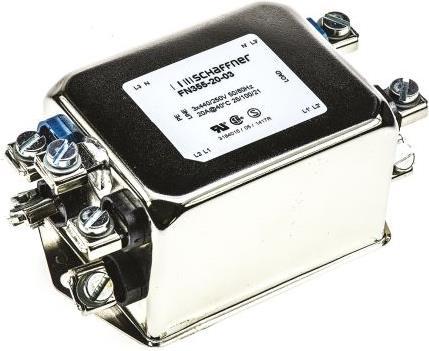 Immagine prodotto Schaffner EMV Filtro trifase faston 20A FN355200