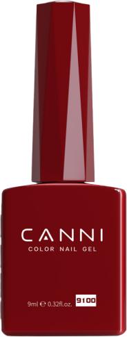 Image du produit Canni Vernis gel rouge noble / 9100 UV/LED (Rouge noble, Vernis semi-permanent)
