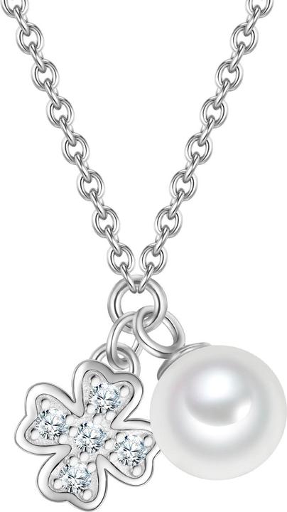 Produktbild Glanzstücke München Damen Kette Kleeblatt Sterling Silber - 34590 (Sterling Silber, 40 - 45 cm)