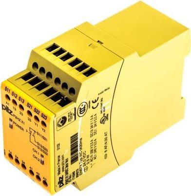 Actual product image Pilz P2HZX1 2hand control relay,24Vdc 3NO 1NC