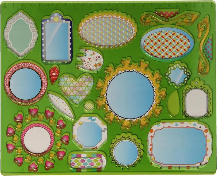 Actual product image Drawing template mirror, 27x19cm