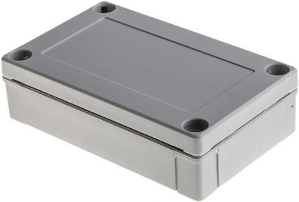 Actual product image Fibox MNX enclosure w/grey lid,130x80x35mm (Housing)