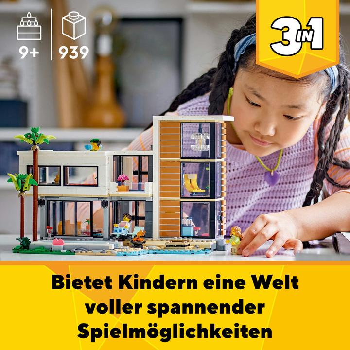 Immagine prodotto LEGO Casa moderna (31153, LEGO Creator 3-in-1)