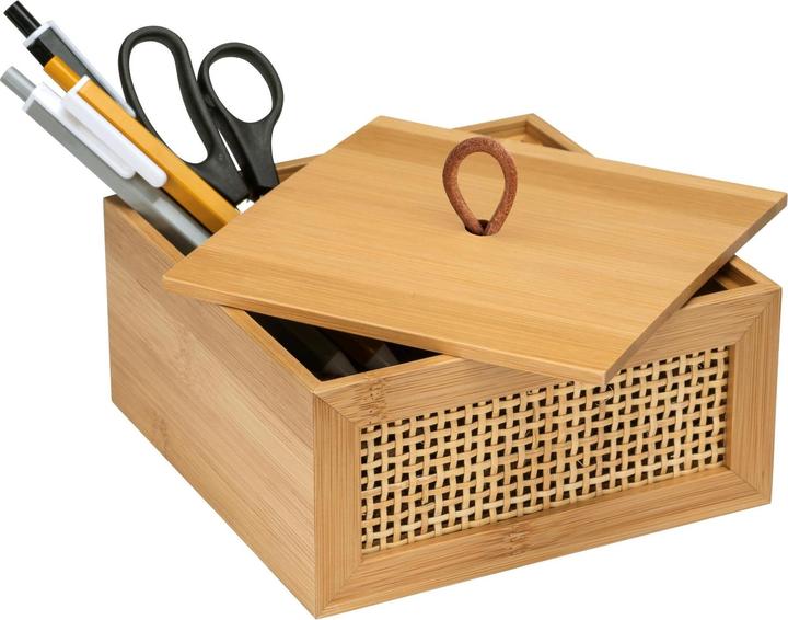 Wenko Bath box with lid Allegre