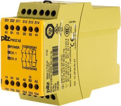 Image du produit Pilz Relais de sécurité 3 contatcs 8A