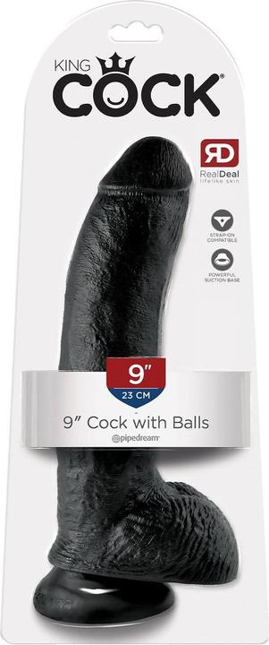 Produktbild Doc Johnson 9 Inch Cock - With Balls