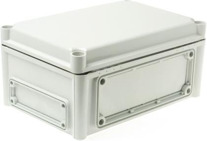 Actual product image Fibox IP67 enclosure w/grey lid,280x190x130mm (Housing)