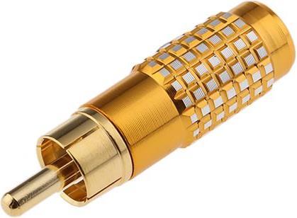 Actual product image Rs Pro Gold coloured finish Au phono plug