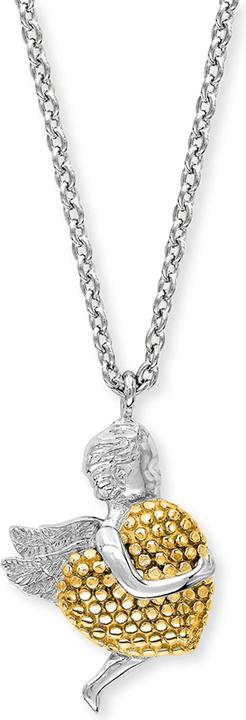 Immagine prodotto Engelsrufer Collana con angelo e cuore (Argento 925, 42 cm)