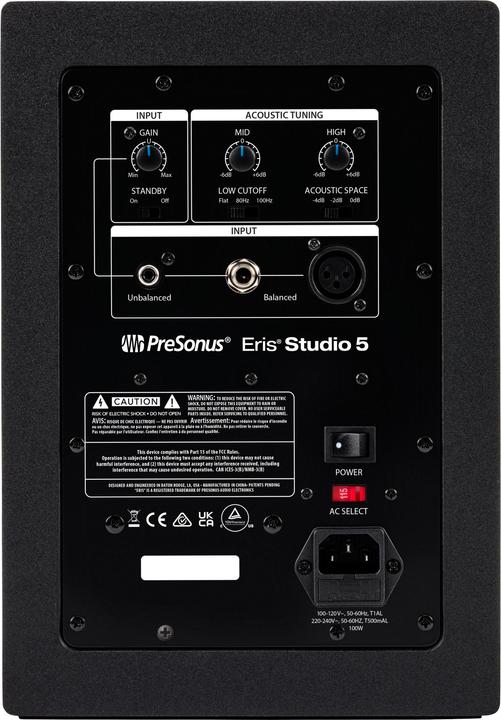 Image du produit PreSonus Eris Studio 5 (Actif, 1 pièce, 1x 80 W)