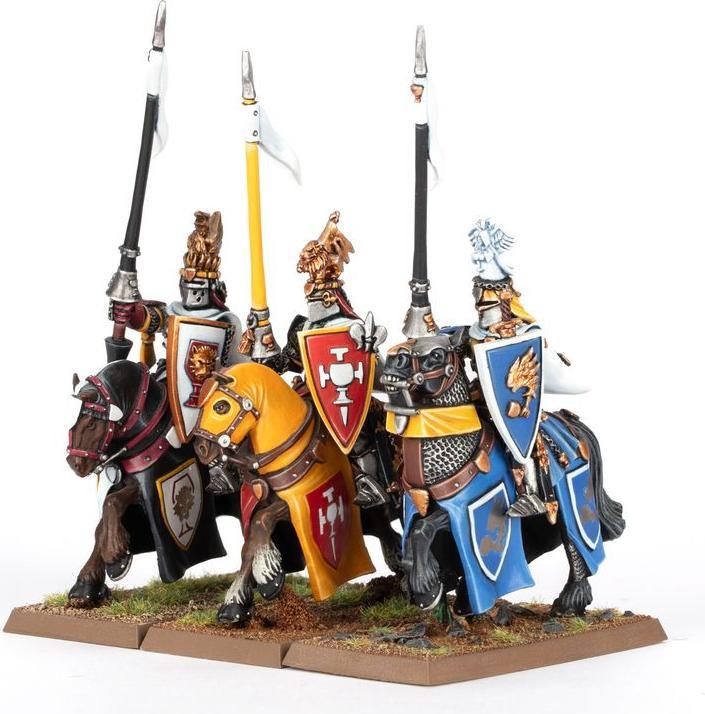 Immagine prodotto Games Workshop Warhammer ToW - Regno di Bretonnia Cavalieri del Graal (Metallo)