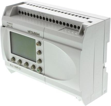 Image du produit Mitsubishi PLC Alpha 2, AL2-14MRD 14 E/S
