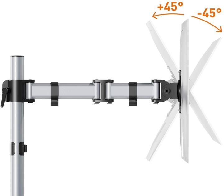 Produktbild Durable Monitorhalterung SELECT für 1 Mon. Tischbef Silber (Esstisch, 27.01")