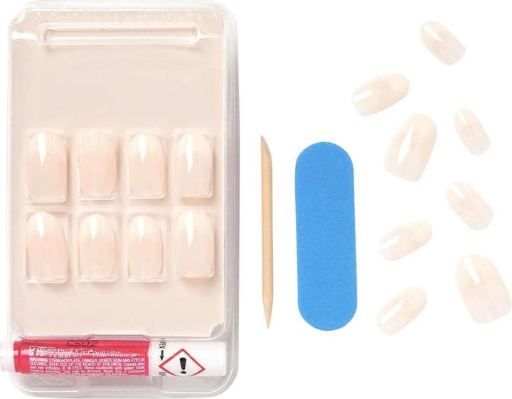 Image du produit KISS Nails - Salon Acrylique Nude Graceful (Ongles artificiels, Nude Graceful)