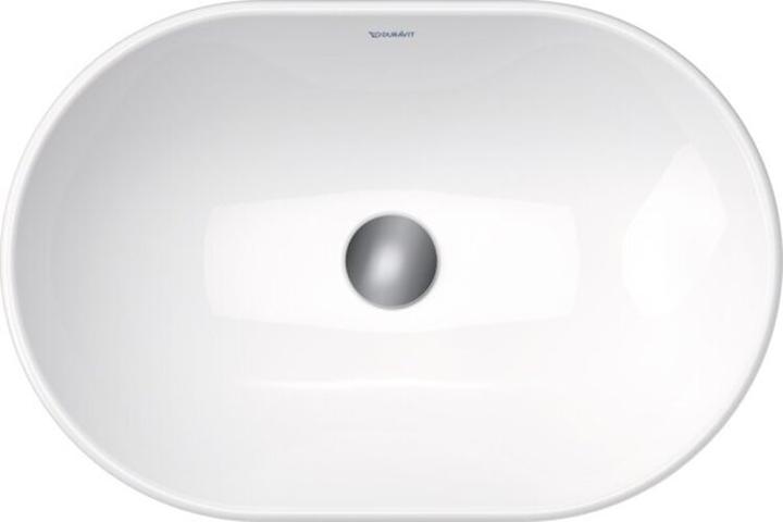 Produktbild Duravit Aufsatzbecken D-NEO 600x400mm o ÜL ohne Hahnlochbank weiss (400 mm, 600 mm)