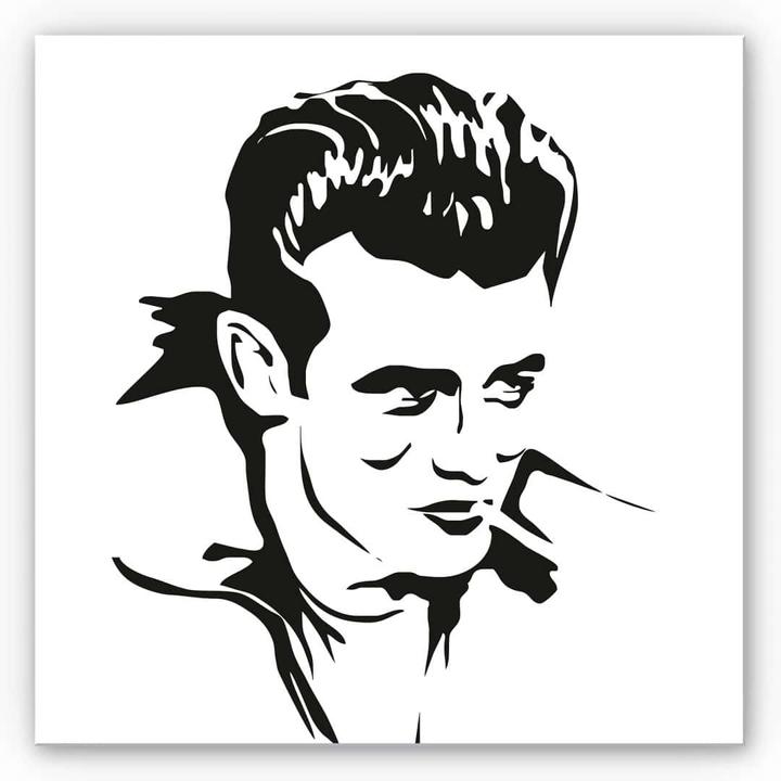 Produktbild Trenddeko James Dean (70 x 70 cm)