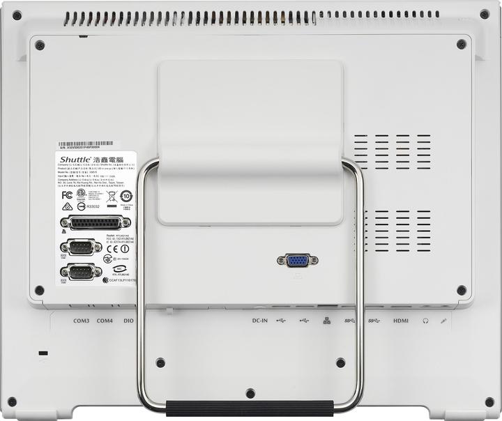Image du produit Shuttle Barebone X50V6 blanc Touchscr. AiO (Intel Celeron 3865U Celeron 3865U)