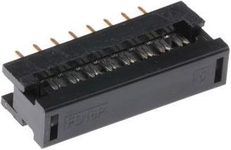 Actual product image Rs Pro Steckverbinder 16-polig IDC 2-reihig
