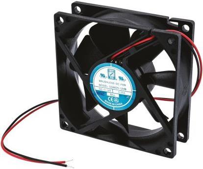 Produktbild Rs Pro Lüfter 80x80x25mm 12VDC 3W 68m³/h (80 mm)