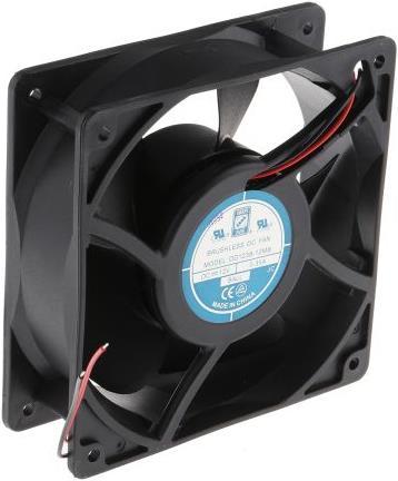 Produktbild Rs Pro Lüfter 120x120x38mm 12VDC 4,2W 159,7m³/h (120 mm)