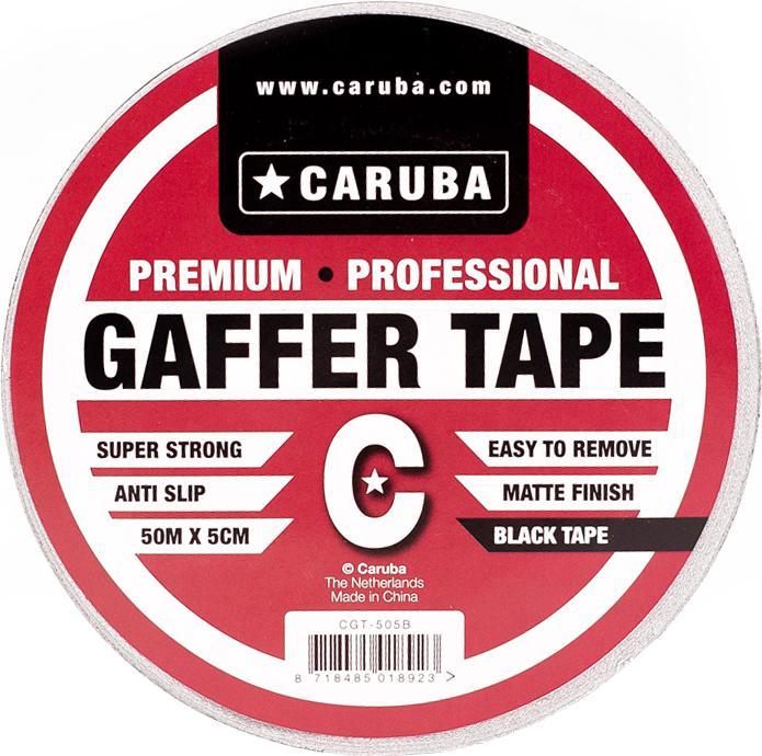 Image du produit Caruba Gaffer Tape 50mtr x 5cm noir (50 mm)
