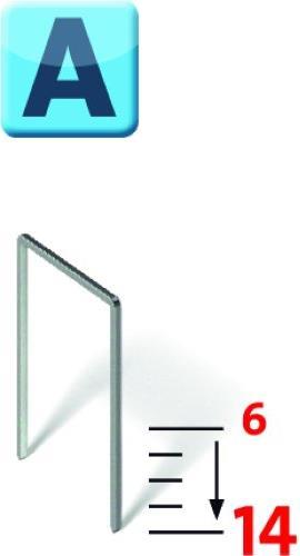 Produktbild Novus Feindrahtklammern 53/10 V2A