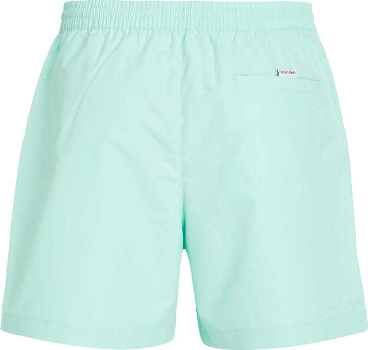 Image du produit Calvin Klein Medium Drawstring Heren Zwembroek - Blue Tint - Maat L (L)