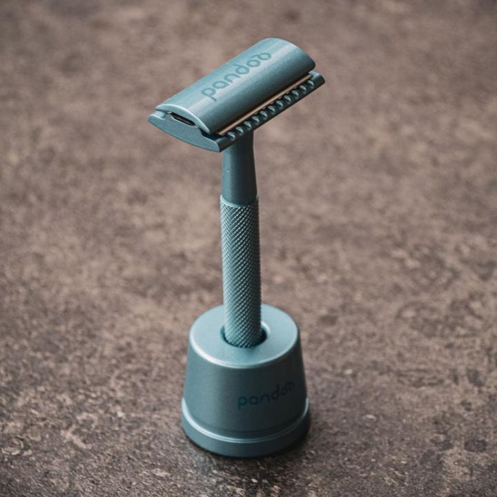 Actual product image Pandoo Metal safety razor