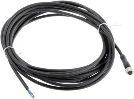 Immagine prodotto TE Sensors Connettore con cavo M8, 3 pin, 5m (Presa d'antenna)