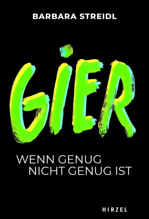 Produktbild Gier (Deutsch, Barbara Streidl, 2022)