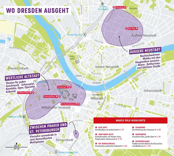 Image du produit Reiseführer Dresden, Sächsische Schweiz (Allemand, Angela Stuhrberg, 2023)
