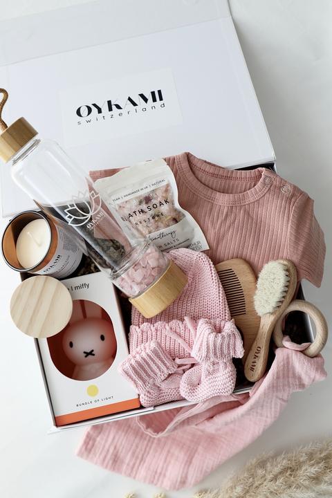 Produktbild Oykami Mama & Baby Geschenkbox Rosa "Lugano" Miffy - rosa Steine