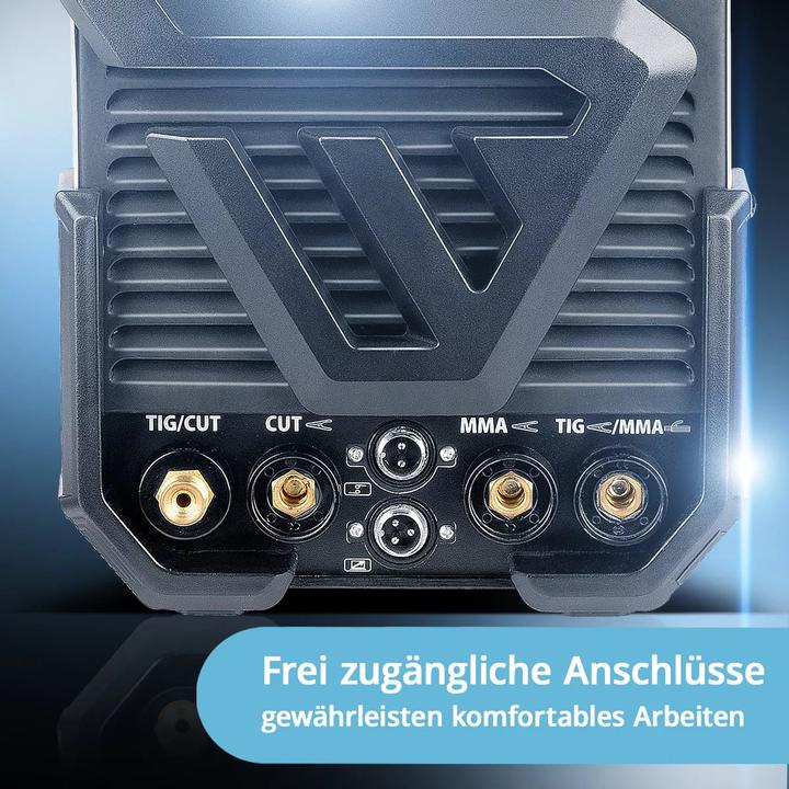 Produktbild Stahlwerk 4-in-1 Kombi-Schweissgerät AC/DC WIG 200 Puls D CUT Vollausstattung