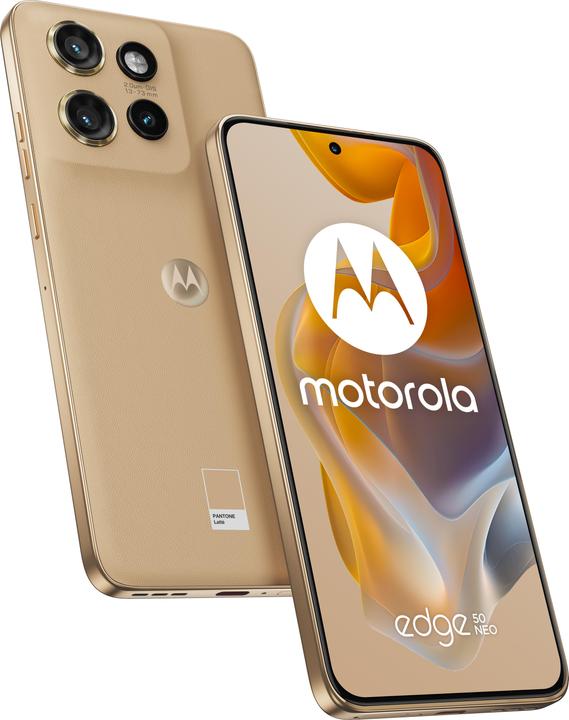 Immagine prodotto Moto edge 50 neo Dual SIM 256/8GB 5G Pantone Latte (256 GB, PANTONE Latte, 6.36", Doppia SIM, 50 Mpx, 5G)