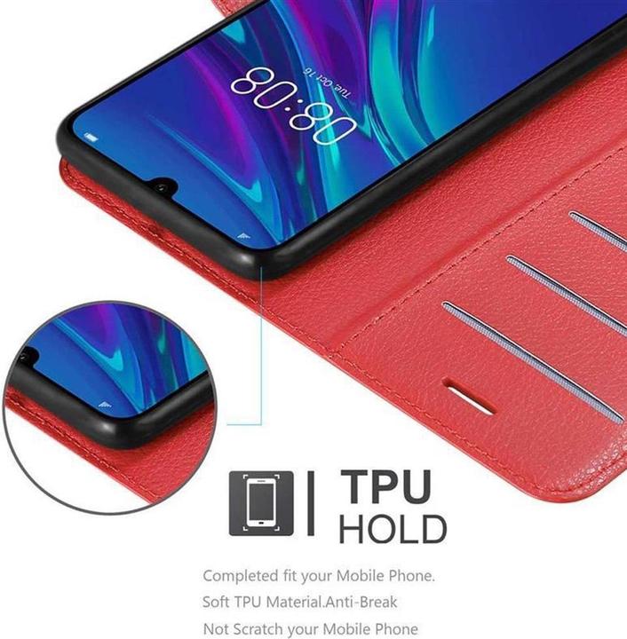 Actual product image Cadorabo Book with stand function cover (Huawei Y6 (2019))